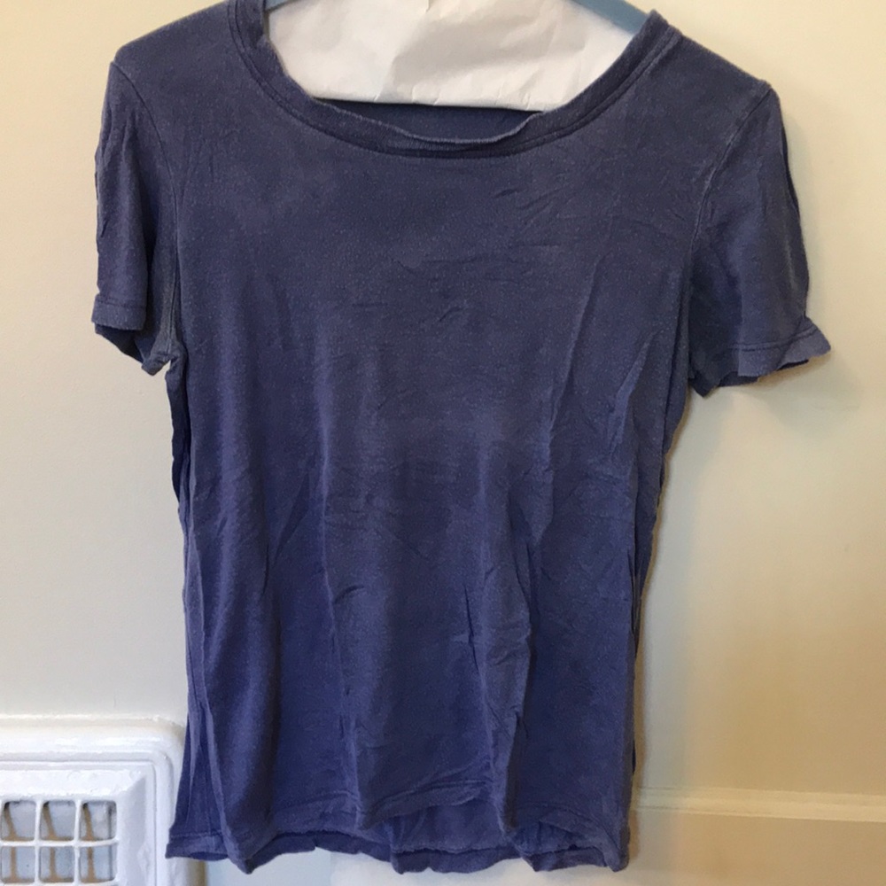 A simple blue tee